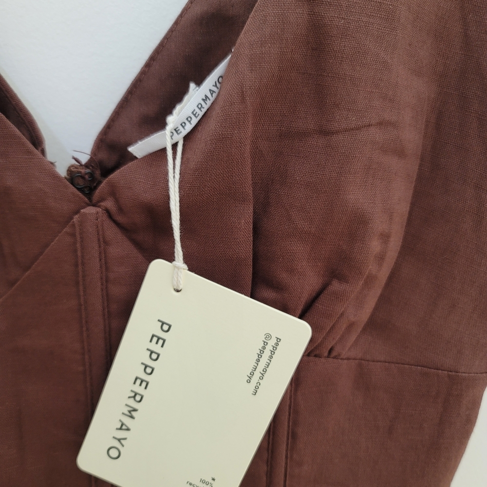 Peppermayo Brown Bustier Top - Picture 8 of 8